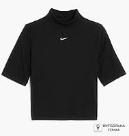 Футболка женская Nike Sportswear Essentials DV7958-010 (DV7958-010). Женские спортивные футболки. Спортивная