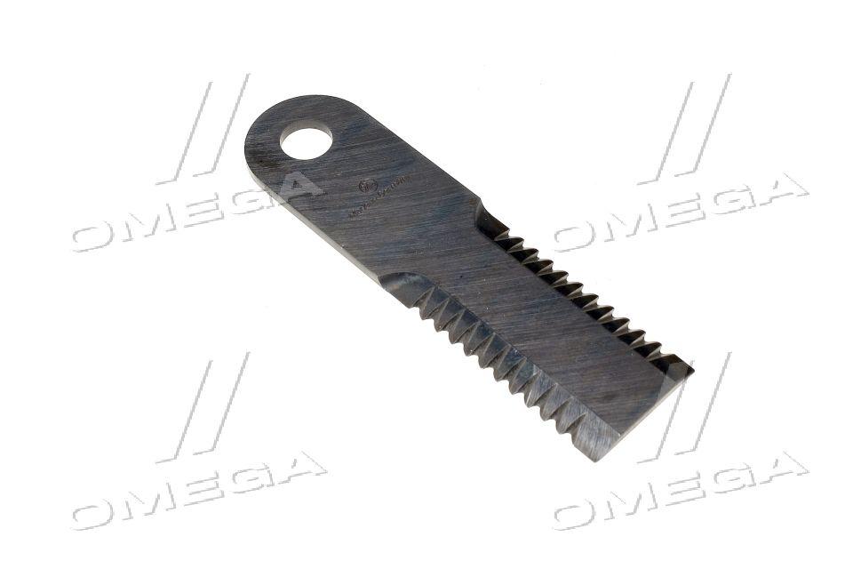 Ніж подрібнювача рухливий JD зубчастий 187X50X5 d=19,6 (H212698) (MWS) 60-0190-51-01-0 UA51