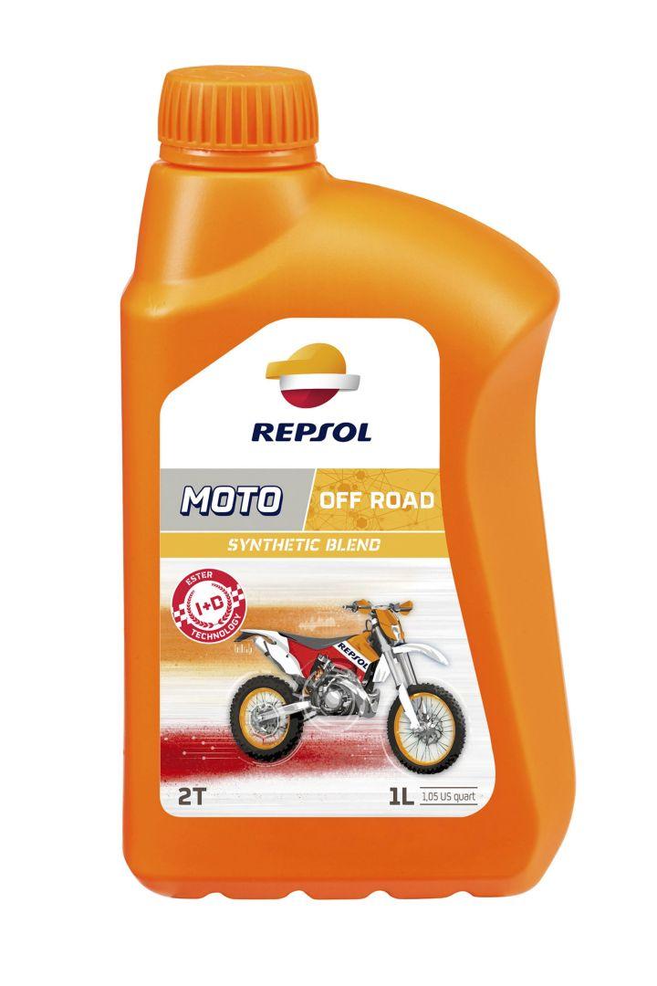 Моторна олива Repsol 2T Moto OFF Road 1Л напівсинтетичне (12)