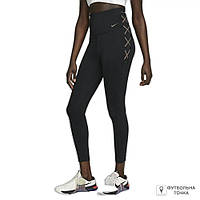 Лосины женские Nike Leggings One Df Hr 7/8 Tight Nvlty DX0006-010 (DX0006-010). Женские спортивные лосины.