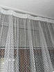 Тюль для кухні арка біла сітка, візерунок ромбом, АРК3n, фото 3