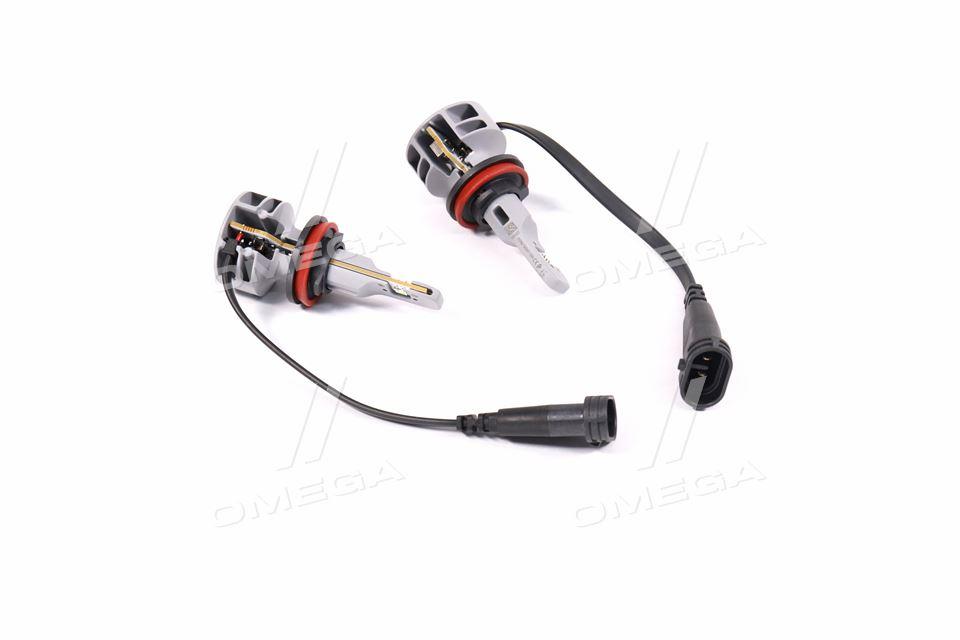 Лампа світлодіодна LED H11 12/24V Ultinon Pro5100 +160% 12W 5800K (комплект) (вир-во Philips) 11362U51X2 UA51