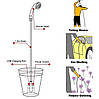 Душ портативний, кемпінговий з помпою на акумуляторі, фото 4