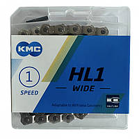 Ланцюг KMC HL1 Wide Silver BMX/FIX/TRACK 1/2 x 1/8 100 ланок в боксі