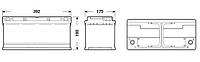 Аккумулятор 105Ah-12v Exide AGM (392х175х190),R,EN950 EK1050 UA51