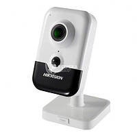 IP-відеокамера з Wi-Fi 4 Мп Hikvision DS-2CD2443G0-IW(W) (2.8 мм) з вбудованим мікрофоном і динаміком для