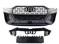Передній бампер на Audi Q3 F3 2018-2022 року ( стиль RSQ3)
