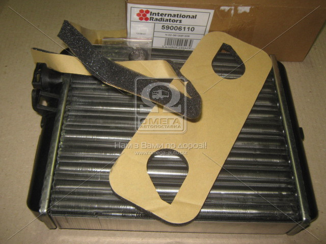Радіатор обігрівача HEATER S60/XC70/V70/S80 (Van Wezel) 59006110 UA51