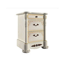 Тумба приліжкова в спальню з ЛДСП 3Ш Роселла Миро-Марк Радіка беж