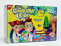 Набір для дослідів Danko toys "Chemistry kids" 10 експериментів CHK-01-04