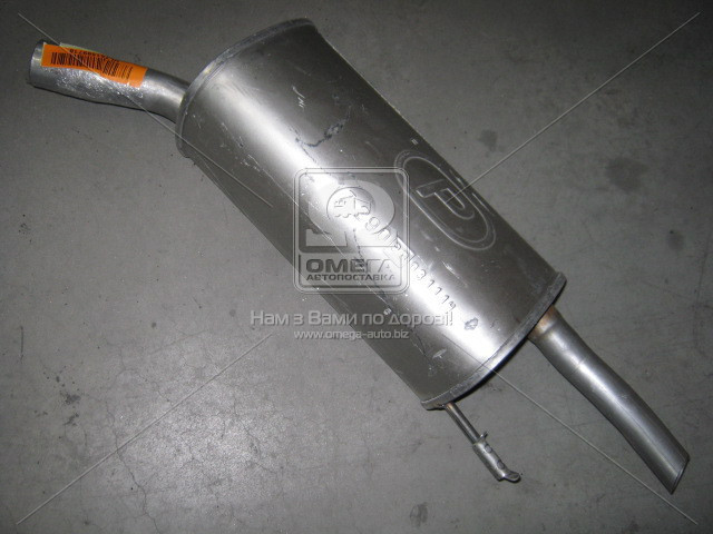 Глушник задн. OPEL CORSA B 1.0 HATCHBACK (1996-2000) (вир-во Polmostrow) 17.290 UA51