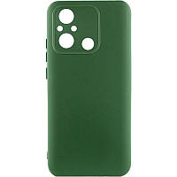 Чехол Silicone Cover Lakshmi Full Camera (A) Xiaomi Redmi 12C Зеленый / Dark green