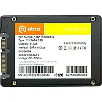 SSD диск ATRIA XT200 (ATSATXT200/512) 512GB