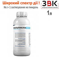 Засіб МУЛЬТИКЛІН АКВА 1л комплексний миючо-дезінфікуючий