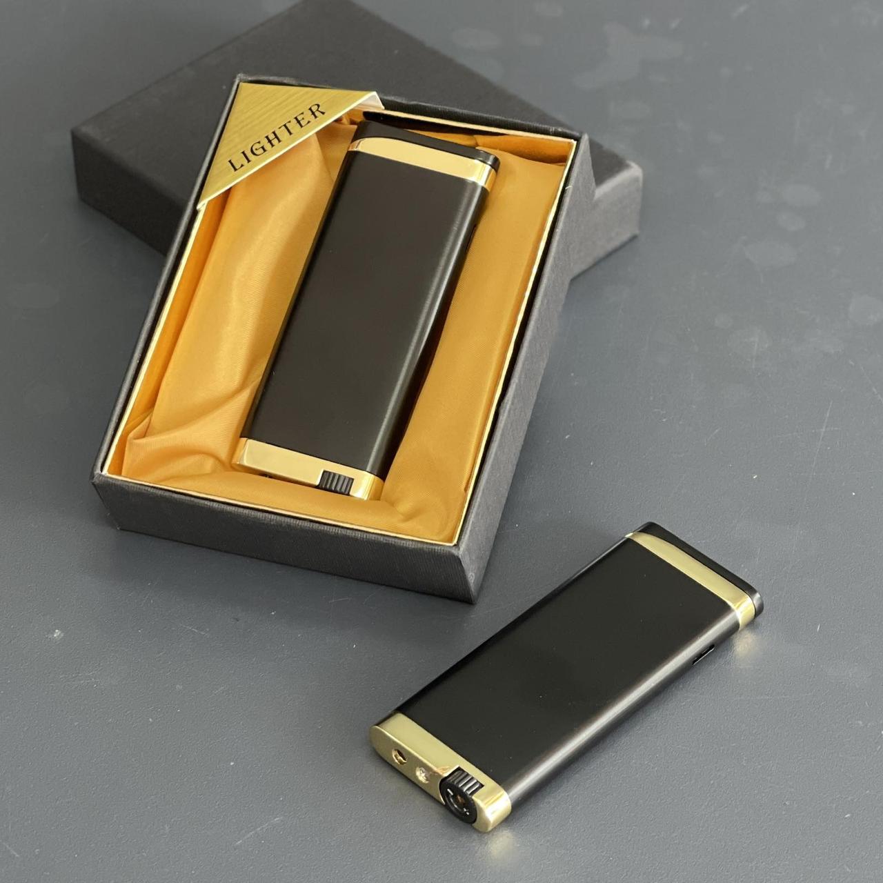 Запальничка подарункова газова "Класична", чорна 1095, фото 1