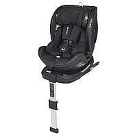 Детское автокресло EL CAMINO ME 1109 i-BASE Jet Black Isofix поворот на 360 0-36 кг