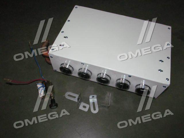 Обігрівач салону 12V 5 сопл Еталон, ПАЗ  DK-270754740-7091-12 UA51, фото 1