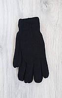 Вязаные женские двойные перчатки, оптом