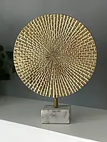 Сувенір «Золотий диск на підставці» 40х13х8 см