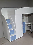 Дитяче ліжко горище ДМ 37 а, фото 3