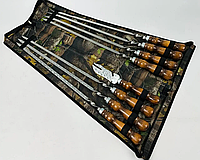 Набор шампуров в чехле "Кизляр-3", подарочный набор шампуров в чехле