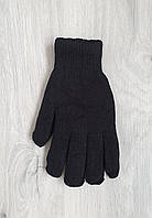 Вязаные женские двойные перчатки, оптом