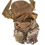 Сумка тактична на стегно та ногу SILVER KNIGHT TY-278 (28х25х11 см) 8 л, фото 4