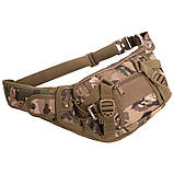 Сумка-бананка тактична на пояс SILVER KNIGHT TY-175 (40х20х3 см) 2 л, фото 2
