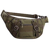 Сумка-бананка тактична на пояс SILVER KNIGHT TY-175 (40х20х3 см) 2 л, фото 5
