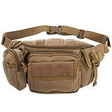 Сумка-бананка тактическая на пояс SILVER KNIGHT TY-9034 (35х13х9 см) 4 л, фото 5
