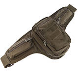 Сумка-бананка тактическая на пояс SILVER KNIGHT TY-9400 (43х19х7 см), фото 4