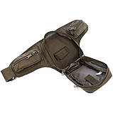 Сумка-бананка тактическая на пояс SILVER KNIGHT TY-9400 (43х19х7 см), фото 8