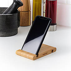 Тримач для телефону/планшета IKEA BERGENES бамбук 104.579.99, фото 5