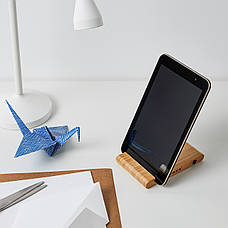 Тримач для телефону/планшета IKEA BERGENES бамбук 104.579.99, фото 4