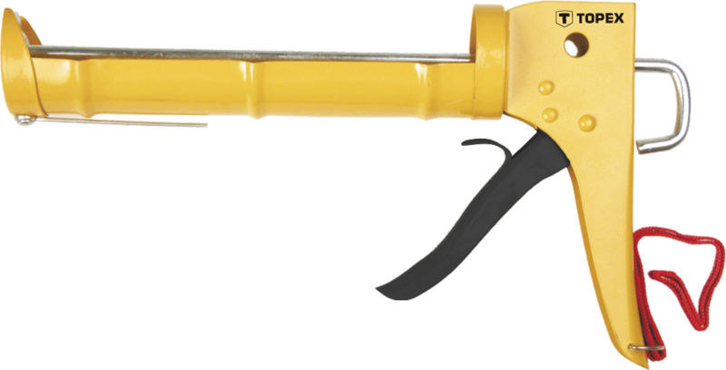 Пістолет для герметика з тріскачкою напівзакритий TOPEX (21B235)