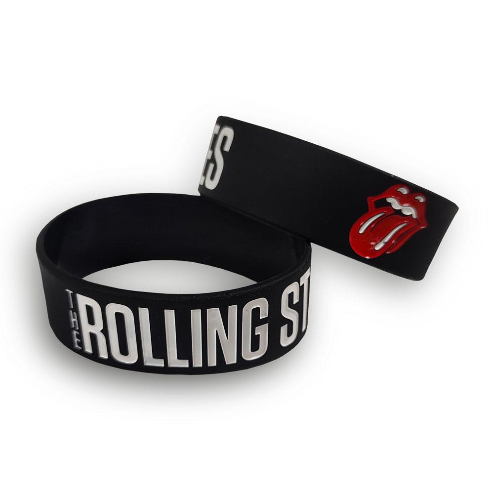 Браслет силіконовий THE ROLLING STONES