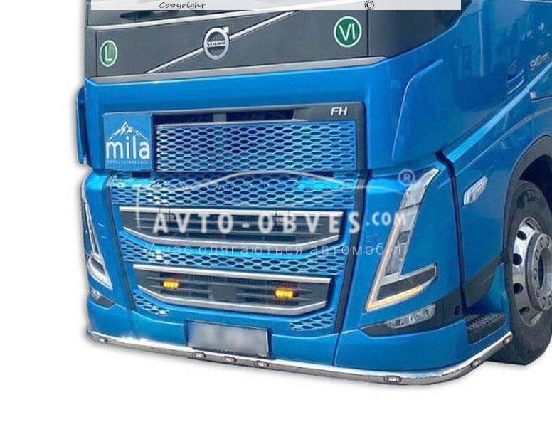 Захист переднього бампера Volvo FH16, без діодів, фото 1