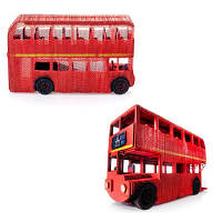 Скульптурный 3D пазл Daisy Sign Разноцветный Красный автобус М32513
