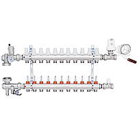 Коллектор для теплого пола ICMA 11 контуров с расходомерами 3/4"/3/4" A3K013 A3K013APT06