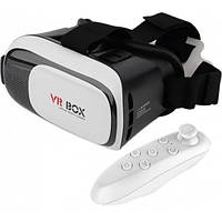 Окуляри віртуальної реальності з пультом VR BOX G2 для смартфонів з діагоналлю екранів від 4 до 6 дюймів