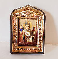 Ікона Молитва водія, лик 6х9, у пластиковій чорній рамці