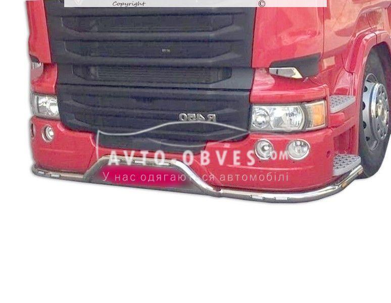 Защита переднего бампера Scania v2 - с диодами 8 - фото 3 - id-p1700492976