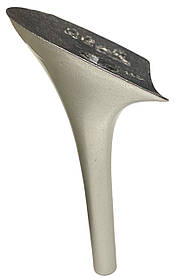 Жіночий підбор пластиковий 8001 Срібний р.3 Висота 9,7 см