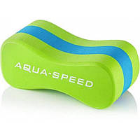Колобашка для плавания JUNIOR 3 LAYESR PULLBUOY 7308 Aqua Speed 149-04, 20 x 8 х 10 см, World-of-Toys