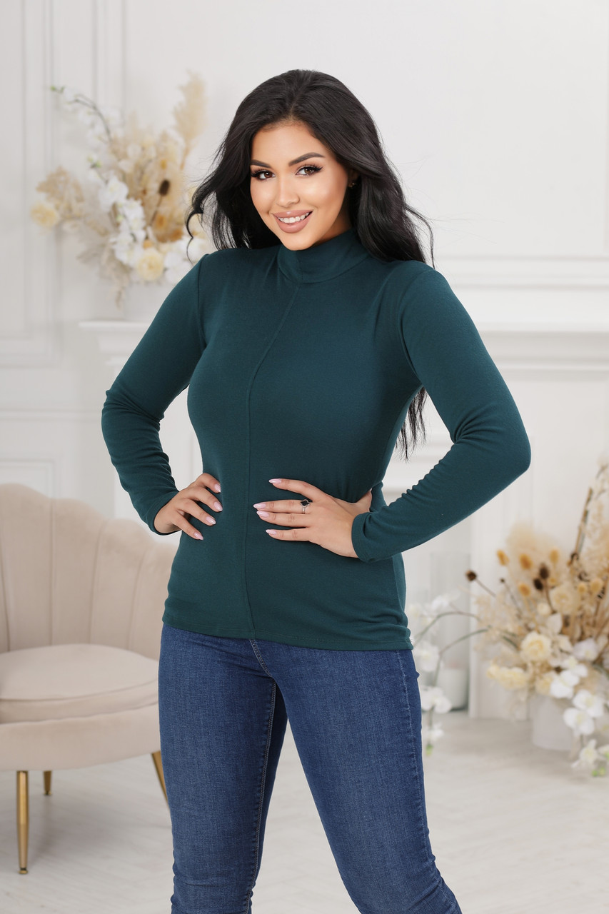 Водолазка тепла 076-2 Зелений