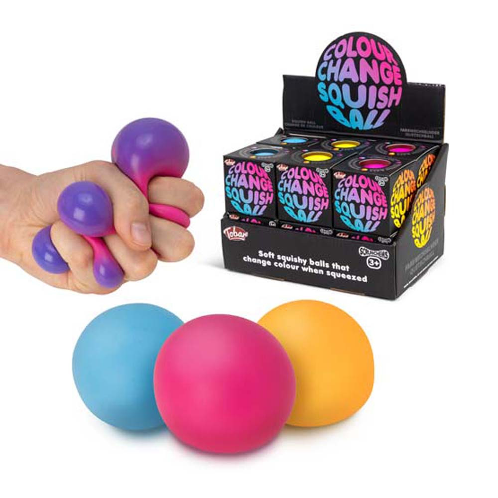 Скранчемс м'ячик-антистрес хамелеон Tobar рожевий 38429, фото 1