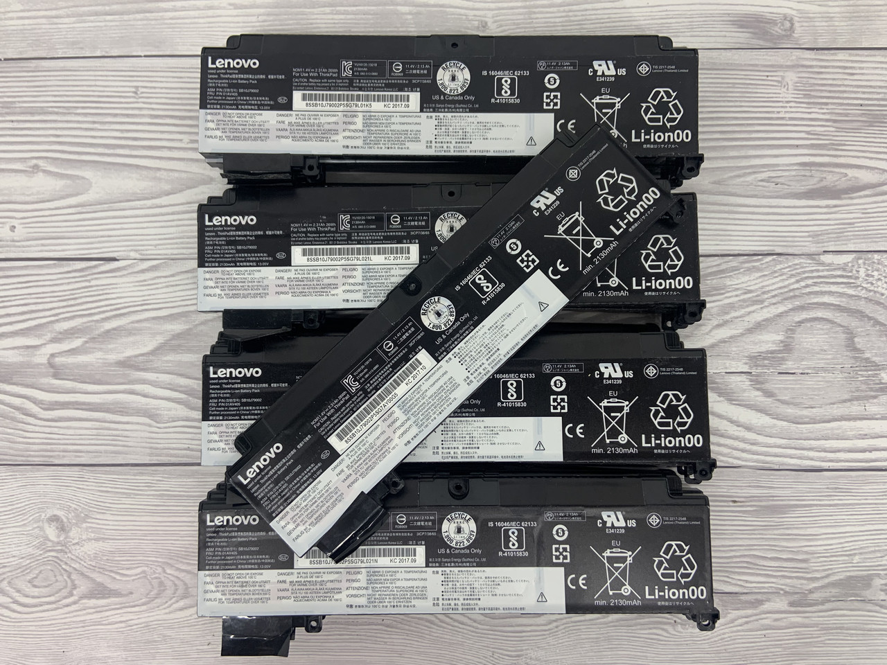 Аксесуари для ноутбука Lenovo ThinkPad T460S T470S (01AV405 SB10J79002) чорна коротка 15-25 хвилин 6-10WH БО #, фото 1