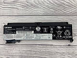 Батарея для ноутбука Lenovo ThinkPad T460S T470S (01AV405 SB10J79002) чорна коротка Знос 36-45% БО #, фото 2