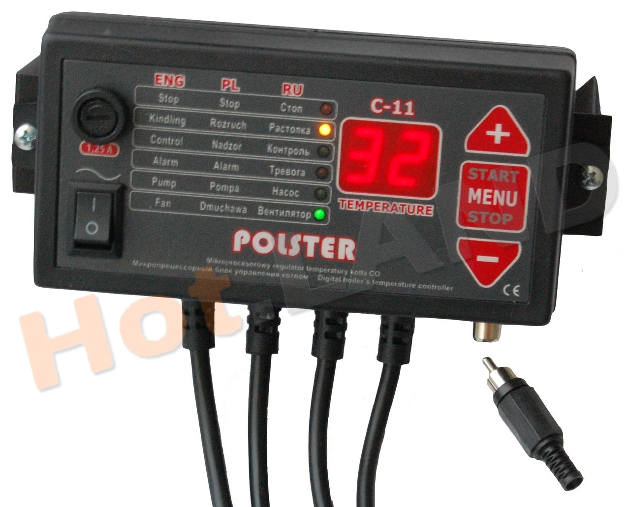 Автоматика POLSTER C-11 PLUS (с выходом на комнатный термостат) для котла - фото 1 - id-p340462491