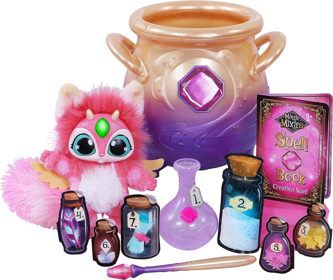 Інтерактивний чарівний кошенял Меджик Мікіс Magic Mixies Magical Misting Cauldron